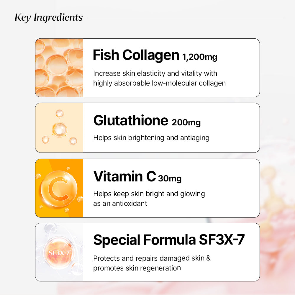BB LAB Intensive Glutathione Collagen W (2g x 30 Sticks)