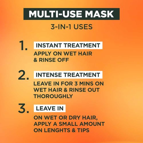 Garnier Papaya & Amla Hair Food 3-in-1 Multi-Use Mask – 390ml