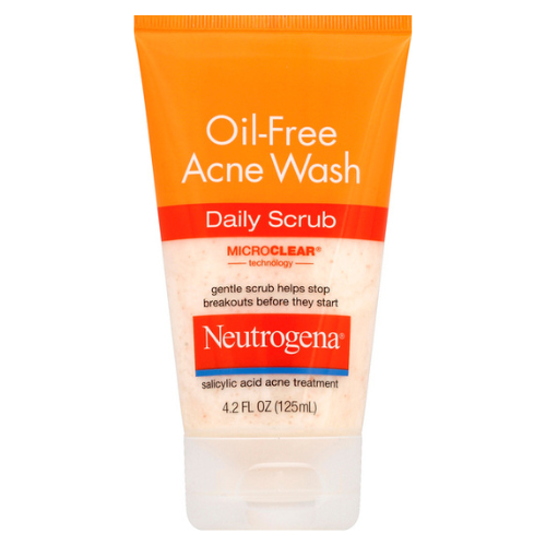 Neutrogena Oil-Free Acne Wash Daily Scrub – 125ml