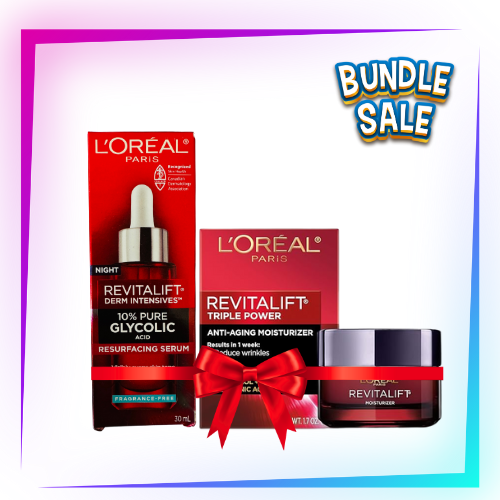 L’Oréal Paris Revitalift Triple Power Anti-Aging Bundle – Hydrate & Renew