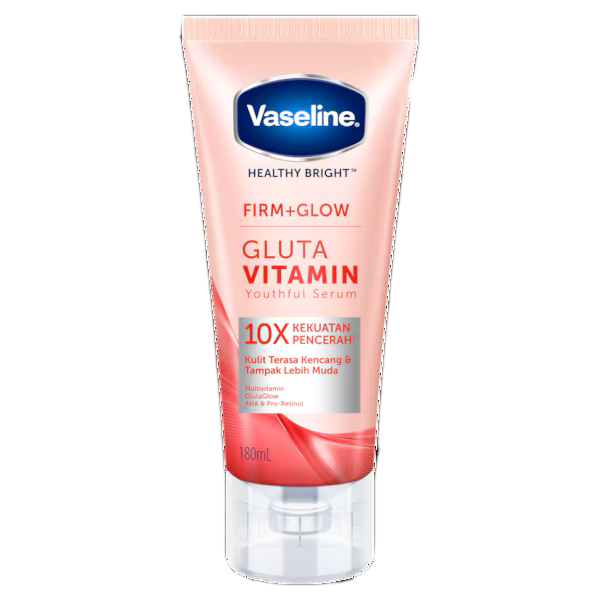 Vaseline Firm Glow Gluta Vitamin Youthful Body Serum 180ml