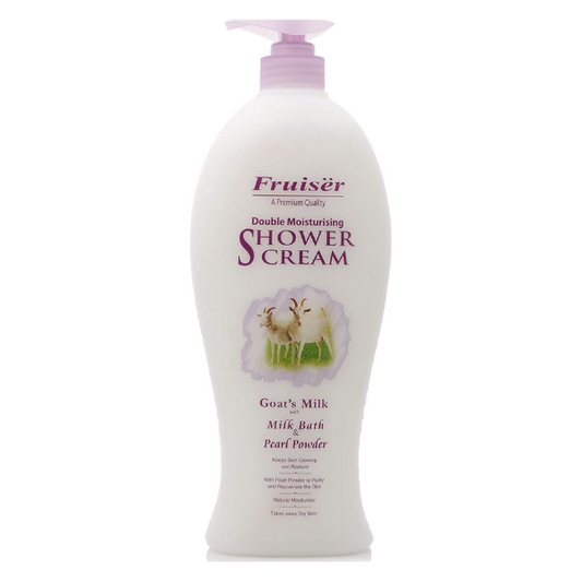 Fruiser Goat Milk and Pearl Shower Cream - 1000ml