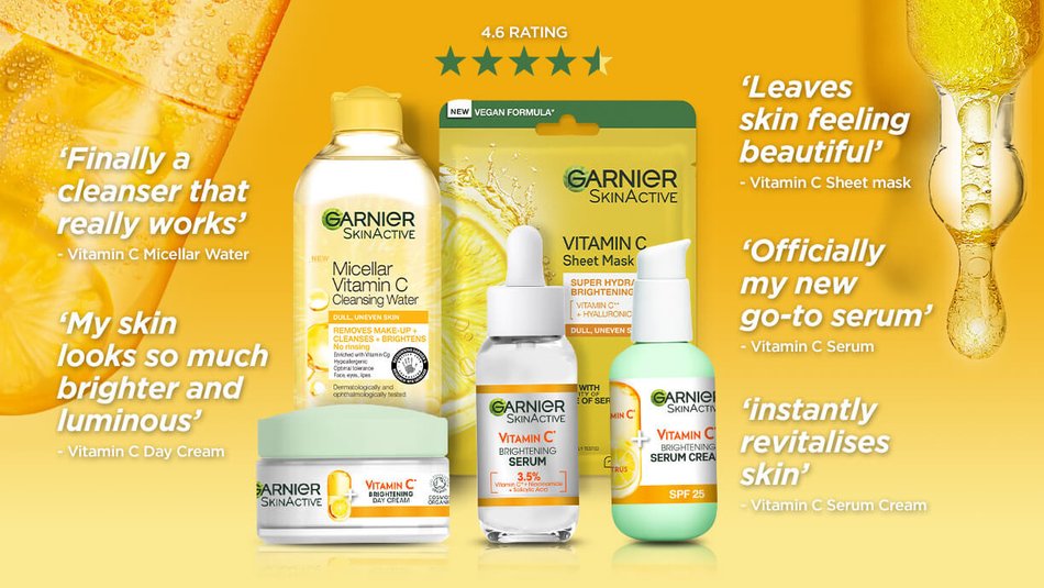 Garnier Skin Active Vitamin C Brightening Day Cream – 50ml
