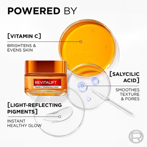 L'Oréal Paris Revitalift Bright & Pore-Smooth Vitamin C Cream – 50ml