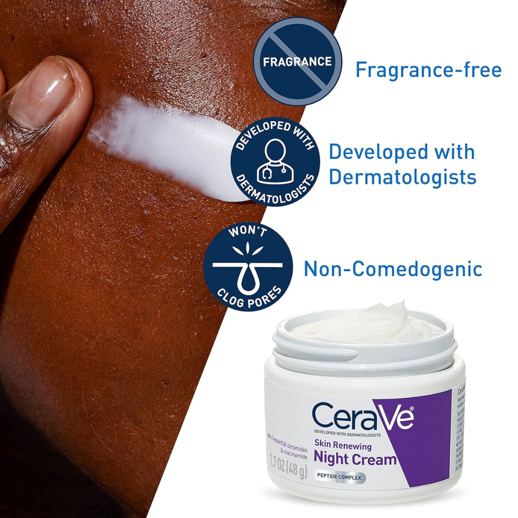 CeraVe Skin Renewing Night Cream – 48g