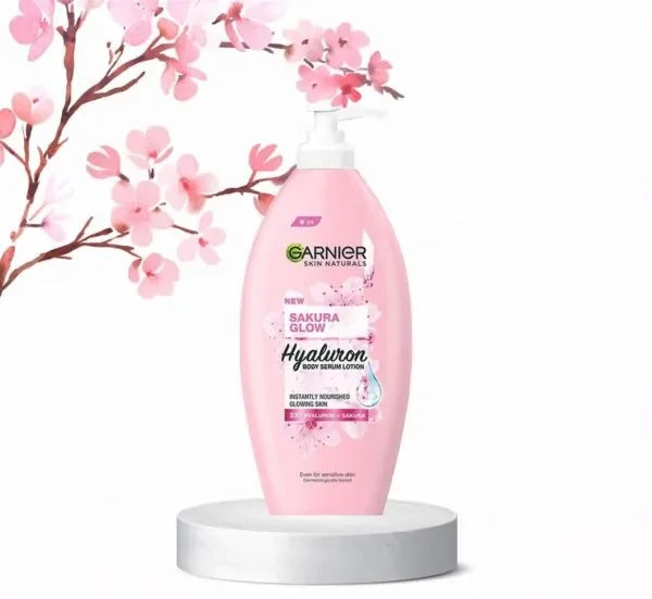 GARNIER Sakura Glow Serum Body Lotion 400ml