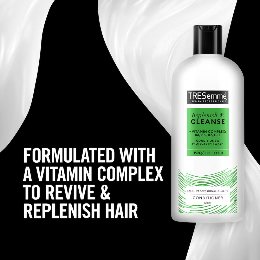 TRESemmé Replenish & Cleanse Conditioner – 680ml