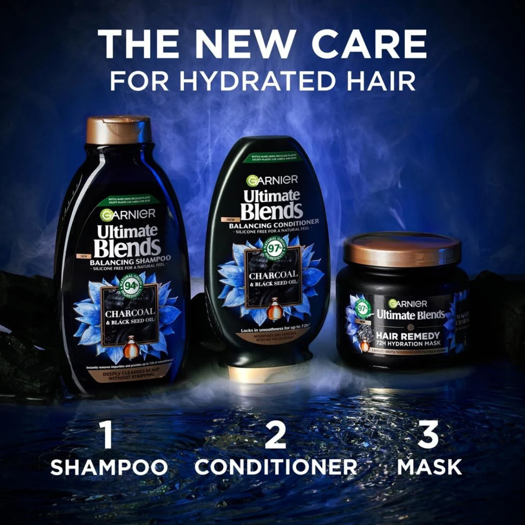 Garnier Botanic Therapy Magnetic Charcoal & Black Seed Oil Shampoo – 250ML
