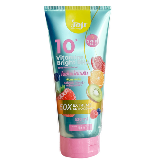 Joji GLUTA Vitamin Bright BHA Booster Bright Body Serum Lotion 330ml