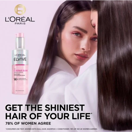 L’Oréal Paris Elvive Glycolic Gloss Leave-In Serum 150ml