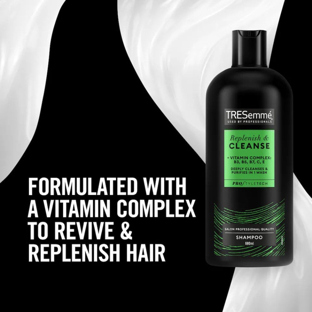 TRESemmé Replenish & Cleanse Shampoo – 680ml