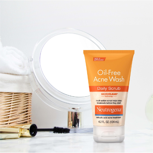 Neutrogena Oil-Free Acne Wash Daily Scrub – 125ml