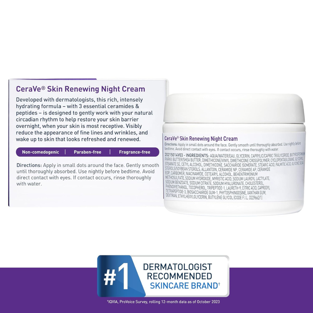 CeraVe Skin Renewing Night Cream – 48g