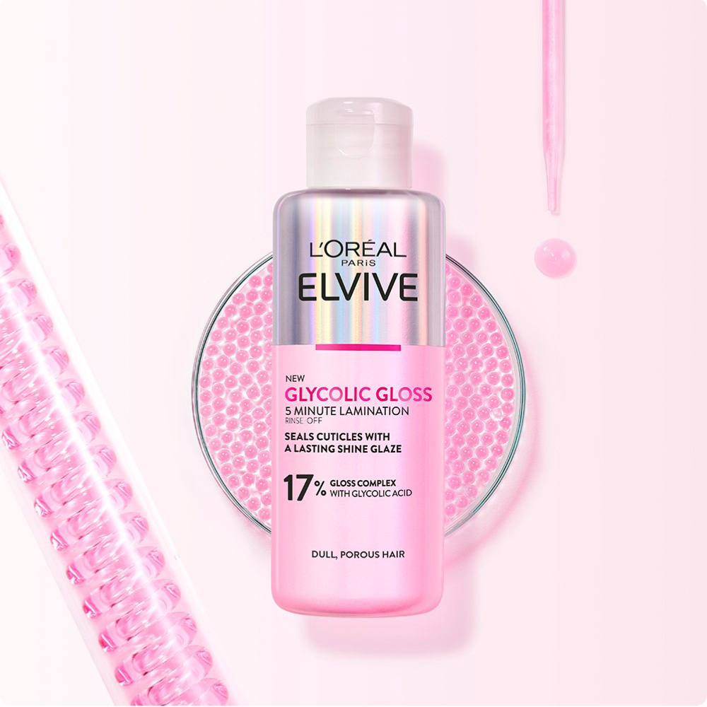 L’Oréal Paris Elvive Glycolic Gloss 5 Minute Lamination Treatment 200ml