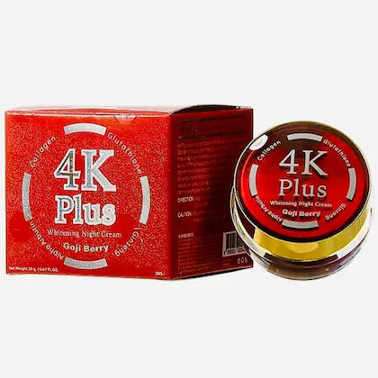 4K Plus 5X Goji Berry Night Cream – Collagen & Glutathione