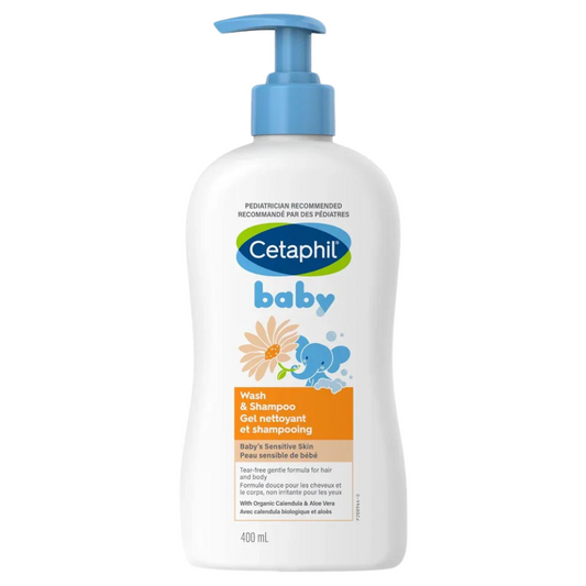 Cetaphil Baby Wash & Shampoo – 400ml
