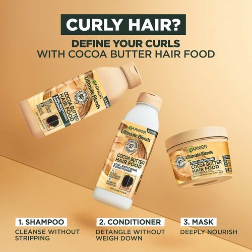 Garnier Cocoa Butter Supercharged Hair Food Mask 390ml