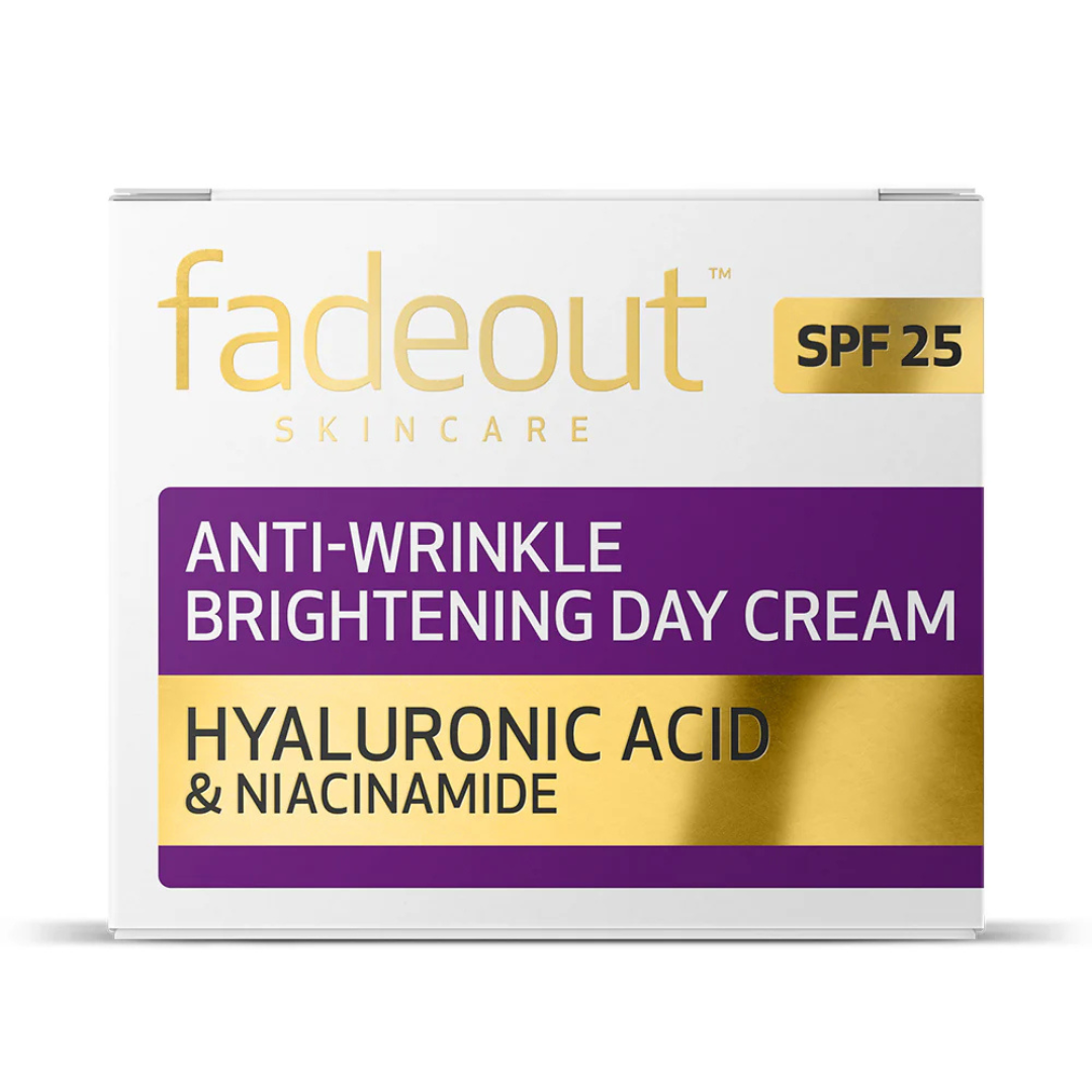 Fadeout Anti-Wrinkle Brightening Day Cream SPF25 – 50ml