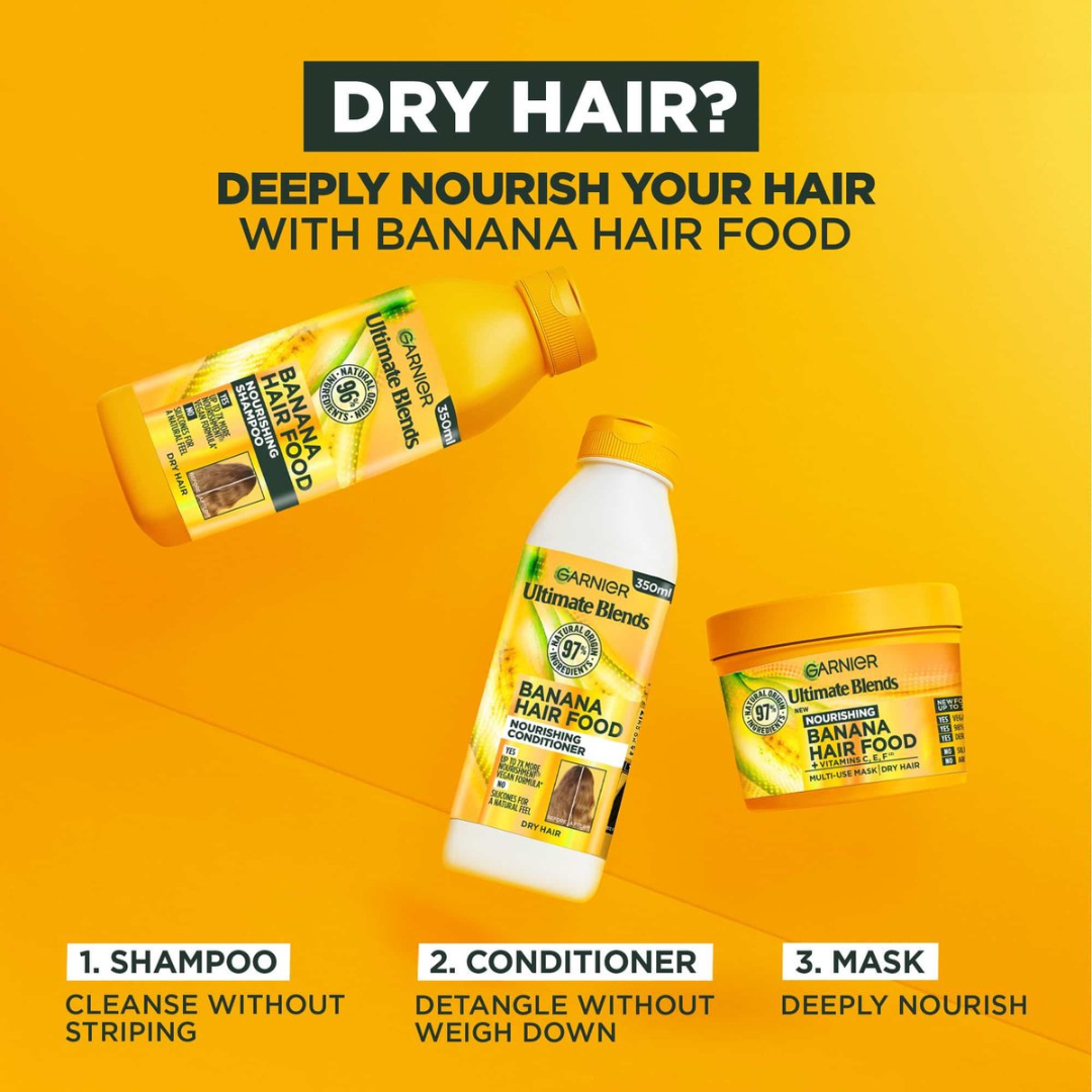 Garnier Hair Food Banana Shampoo 350ml