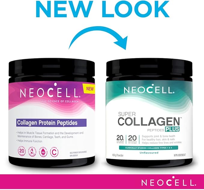 NeoCell Super Collagen Peptides Plus Powder 406g