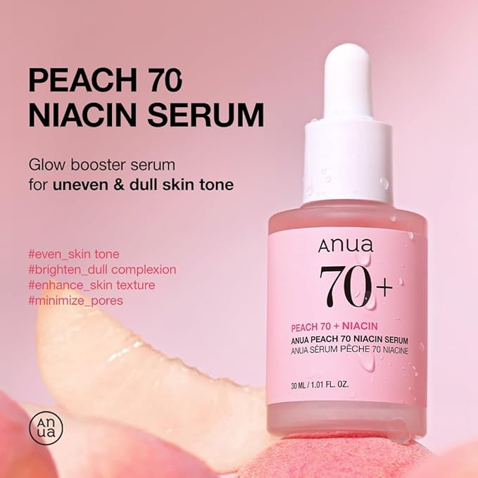 Anua Peach 70 Niacinamide Serum – 30ml