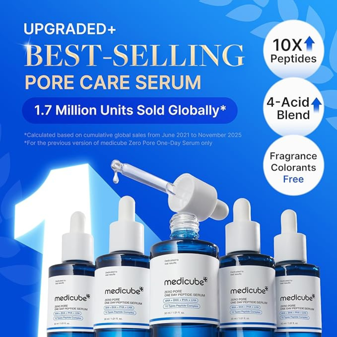 Medicube Zero Pore One Day 10 Peptide Serum 30ml