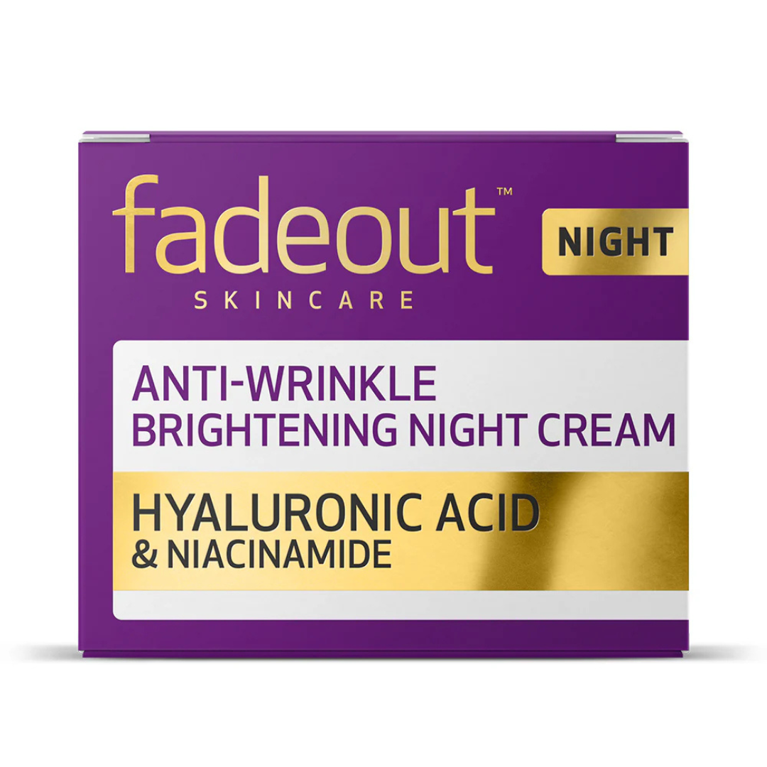 Fadeout Anti-Wrinkle Brightening Night Cream – 50ml