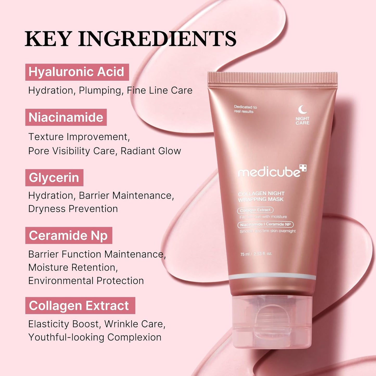 Medicube Collagen Overnight Wrapping Peel-Off Mask 75ml