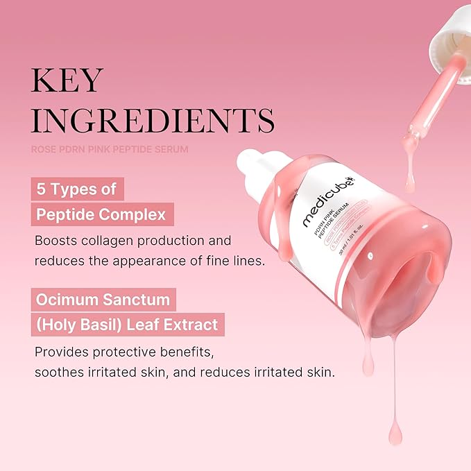 Medicube PDRN Pink Peptide Serum – 30ml