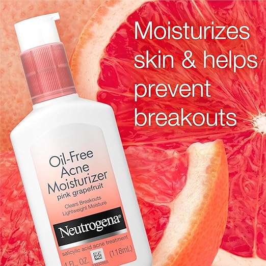 Neutrogena Oil-Free Moisturizer Pink Grapefruit 118ml