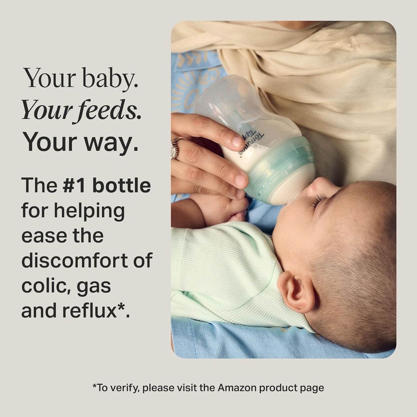 Tommee Tippee Advanced Anti-Colic Baby Bottles 260ml Pack of 3