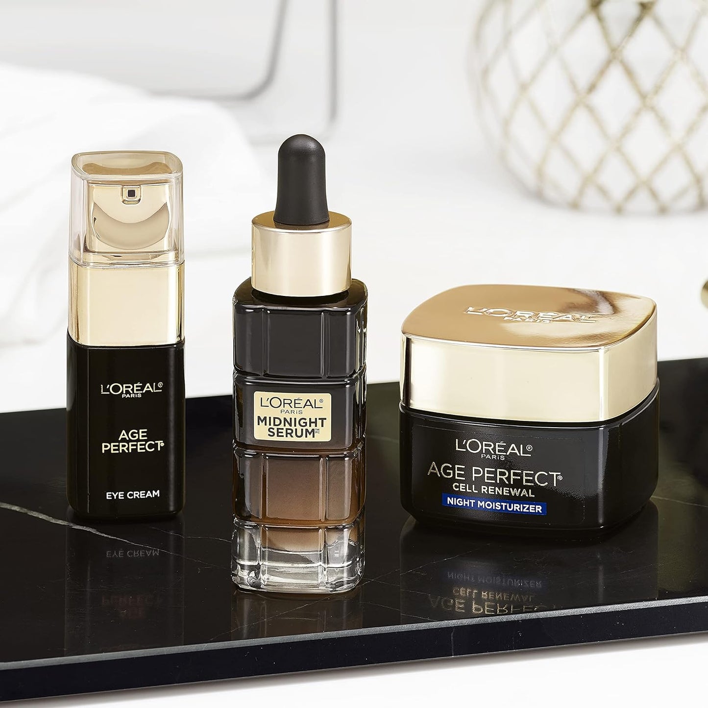L'Oréal Paris Age Perfect Cell Renewal Anti-Aging, Anti-Wrinkle Night Moisturizer – 50ml