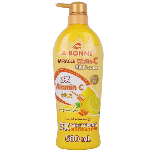 A Bonne Miracle White C Vitamin C & Honey Formula Milk Lotion – 500ml
