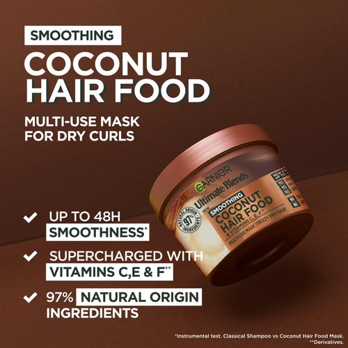 Garnier Coconut & Macadamia Supercharged Hair Food Mask 390ml