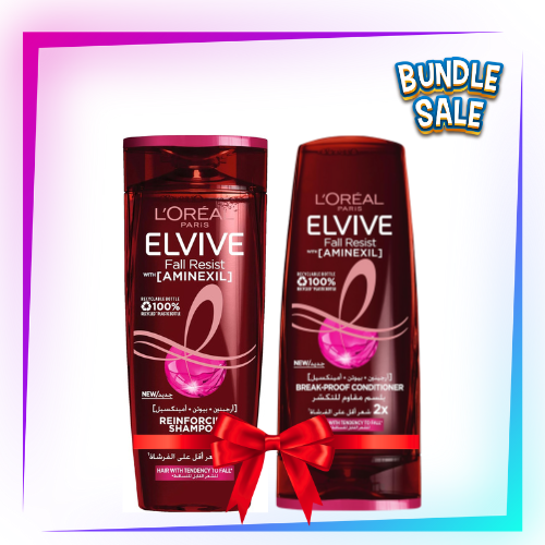 L’Oréal Elvive Fall Resist Protect Shampoo + Conditioner Bundle