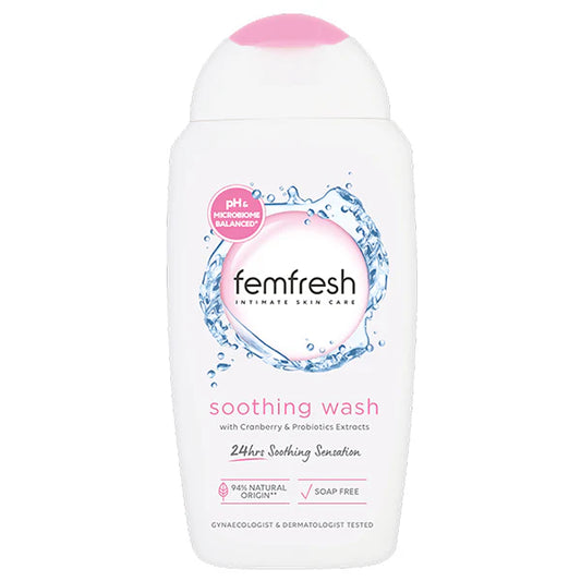 Femfresh Soothing Wash With Cranberry & Probiotics Extracts 250ml