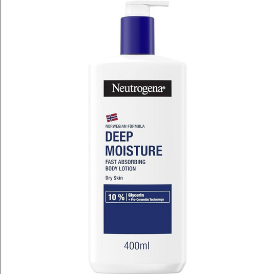 Neutrogena Deep Moisture Fast Absorbing Body Lotion 400ml