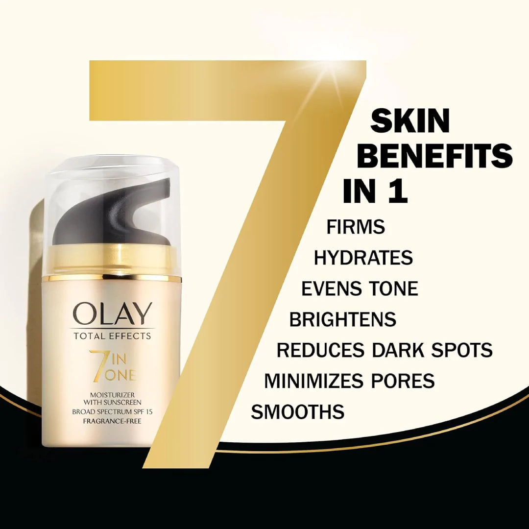 OLAY Total Effects 7-in-1 Anti-Aging Face Moisturizer SPF 15 – 50ml