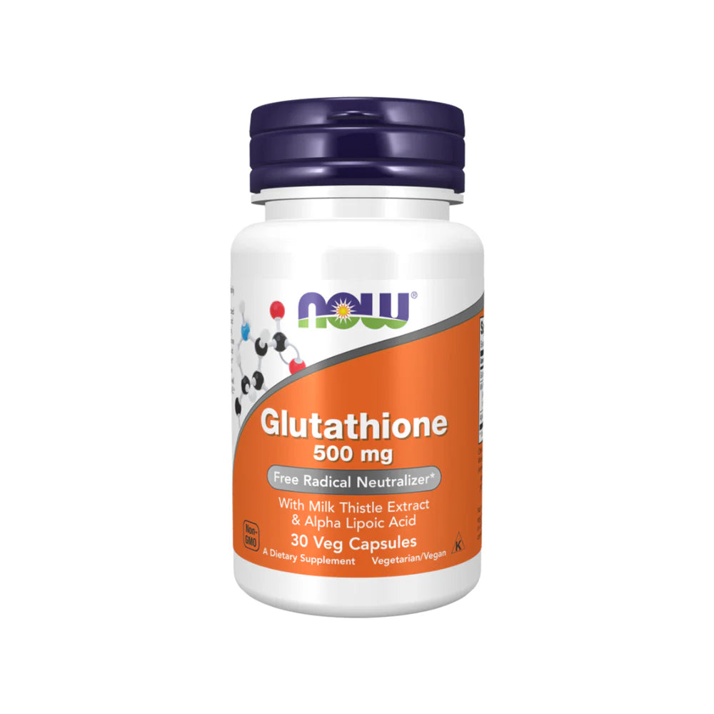 Now Foods Glutathione 500 mg Veg Capsules