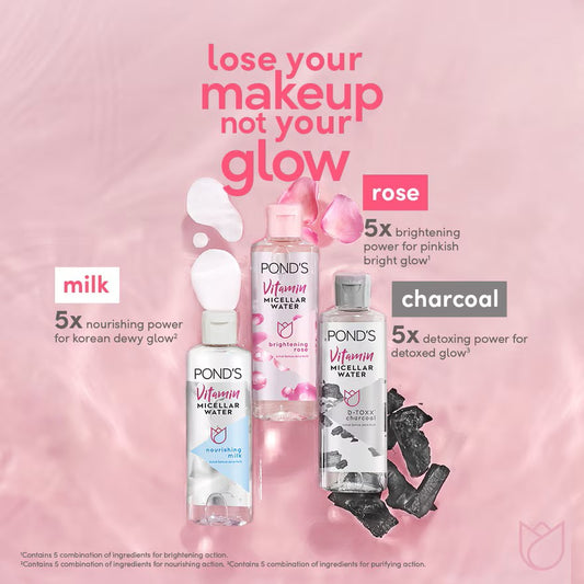 POND'S - Vitamin Detoxing Charcoal Micellar Water - 400ml