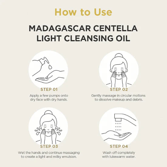 SKIN1004 Madagascar Centella Light Cleansing Oil – 200ml