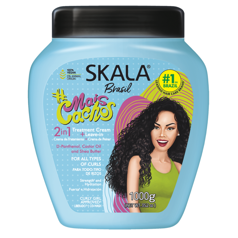 Skala Brasil Mais Cachos Hair Treatment Cream – 1000g