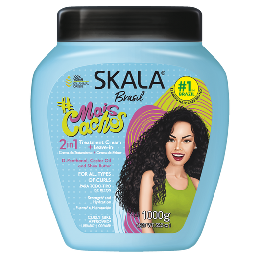 Skala Brasil Mais Cachos Hair Treatment Cream – 1000g
