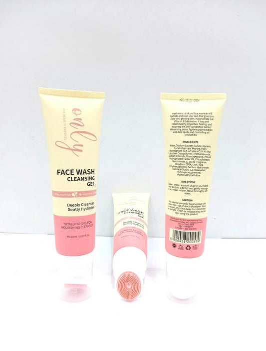 Only Beauty-Experts Niacinamide & Hyaluronic Face Wash Cleansing Gel 150ml