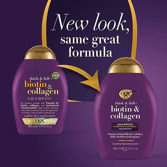 OGX Biotin & Collagen Shampoo 385ml