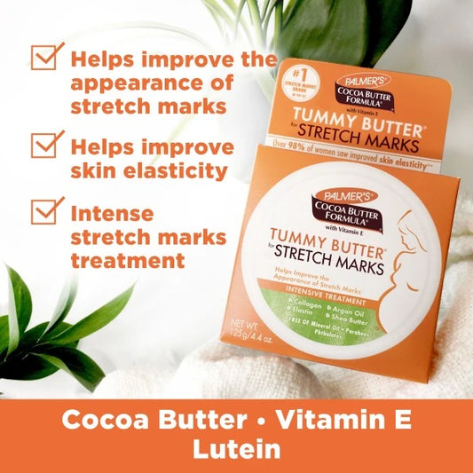 Palmer's Cocoa Butter Tummy Butter for Stretch Marks – 125g