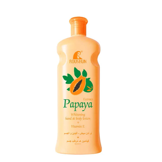 RDL Papaya Extract Whitening Hand & Body Lotion + Vitamin E (600ml)