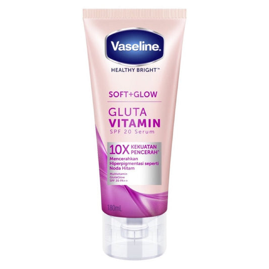 Vaseline Soft Glow Gluta Vitamin SPF 20 Body Serum 180ml