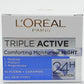 Loreal Paris Triple Active Comforting Moisturiser Night 24h Hydration (50ml)