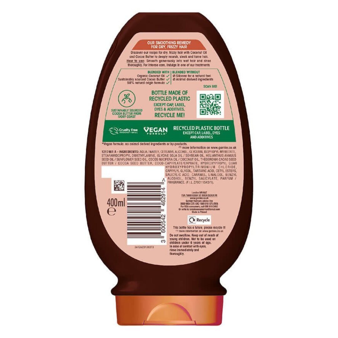 Garnier Ultimate Blends Coconut Oil Smoothing Conditioner – 400ML